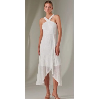 Fashionable High quality Old money Hot sale Elegance Sleeveless Woman's Midi Dress