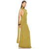 Timeless Feminine Stylish Halter neckline Open back Sexy Sleeveless Woman's Maxi Dress