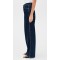 Dark Indigo High waisted Wide leg Delicacy Fit Relaxed Timeless finish Woman's Denim Pants
