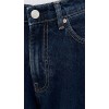 Dark Indigo High waisted Wide leg Delicacy Fit Relaxed Timeless finish Woman's Denim Pants