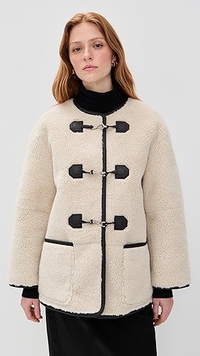 Winter collection Fashionable Round neckline Classical Plush Modern Woman's Coat