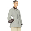 Smooth Textured Neutral Oversized Tailored Sophisticated Timeless Chic Woman's Jacket