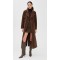 Winter collection New fashion Notched lapel Woman's Fashionable Trench coat