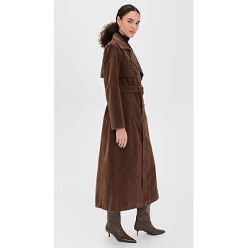 Winter collection New fashion Notched lapel Woman's Fashionable Trench coat