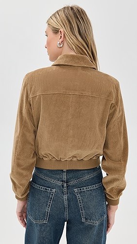 Textured Soft Stylish Classic Corduroy Comfortable Customized Timeless Woman's Coat