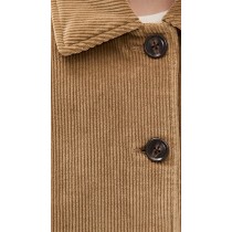 Textured Soft Stylish Classic Corduroy Comfortable Customized Timeless Woman's Coat