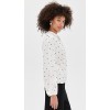 Timeless Lightweight Elegant Relaxed Airy Polka Dot Fashionable Woman's Tops Blouses