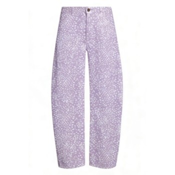 Breathable Elegant Minimalist Versatile Lightweight Relaxed High waisted Woman's Pants