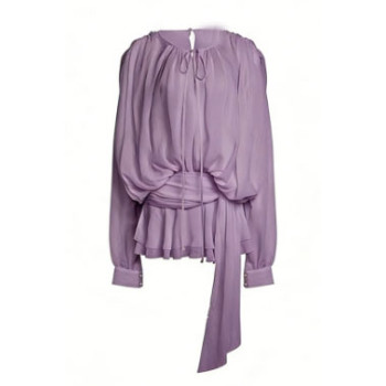 Lightweight Flowy Tie waist Romantic Airy Delicate Drapey Sheer Woman's Mini Dress