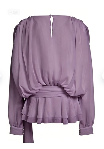 Lightweight Flowy Tie waist Romantic Airy Delicate Drapey Sheer Woman's Mini Dress