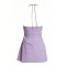 Strapless Asymmetrical ruffle Charming Modern Style Sexy Chic Woman's Mini Dress