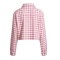 Checkered Casual Minimalist Relaxed Elegance Flowy Sleek Versatile Woman's Blouses