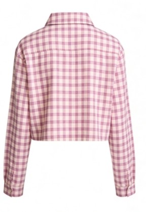 Checkered Casual Minimalist Relaxed Elegance Flowy Sleek Versatile Woman's Blouses