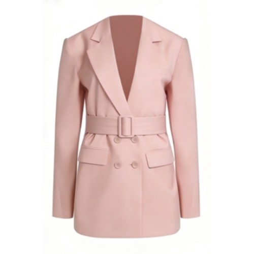 Notched lapel Unique V neckline Hot sale Charming Woman's Fashionable Blazer