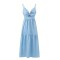 Camisole Lightweight Airy Elegant Romantic Smooth Feminine Woman's Midi Dress