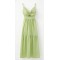 Camisole Lightweight Airy Elegant Romantic Smooth Feminine Woman's Midi Dress
