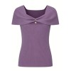 Elegant Sleek Feminine Breathable Lightweight Dainty Charming Woman's Blouses.