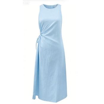 Minimalist Polished Smooth Versatile Customized Comfortable Woman's Midi Dress