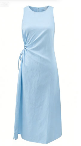 Minimalist Polished Smooth Versatile Customized Comfortable Woman's Midi Dress