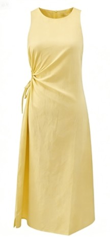 Minimalist Polished Smooth Versatile Customized Comfortable Woman's Midi Dress