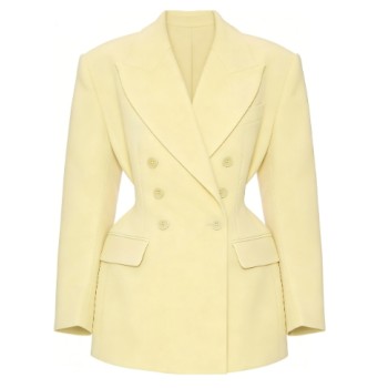 Timeless sharp Structured shoulders Relaxed Smooth Business Ladies Fashionable Blazer
