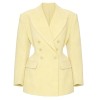 Timeless sharp Structured shoulders Relaxed Smooth Business Ladies Fashionable Blazer