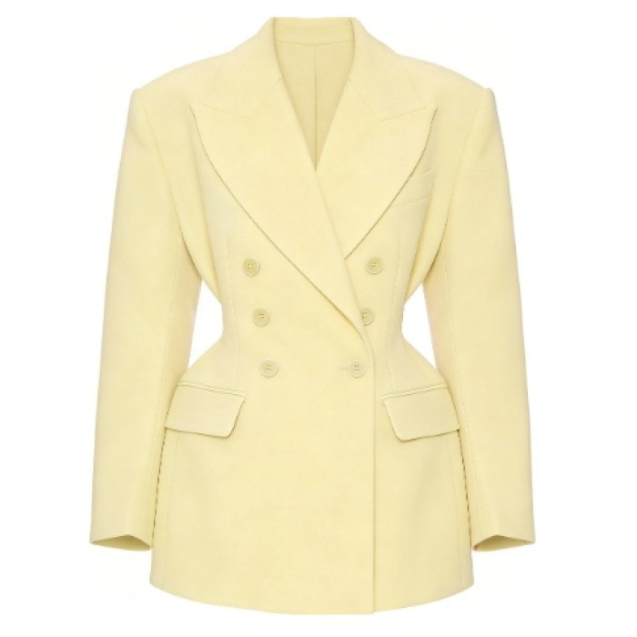 Timeless sharp Structured shoulders Relaxed Smooth Business Ladies Fashionable Blazer