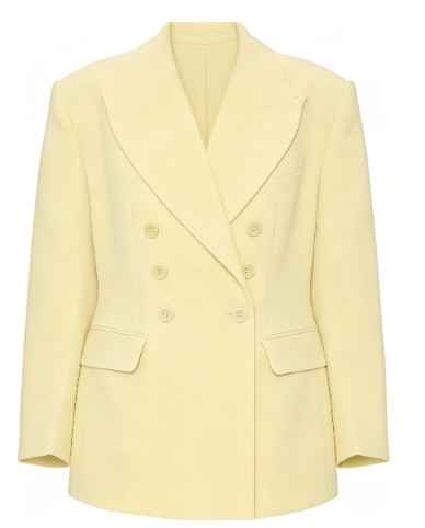 Timeless sharp Structured shoulders Relaxed Smooth Business Ladies Fashionable Blazer