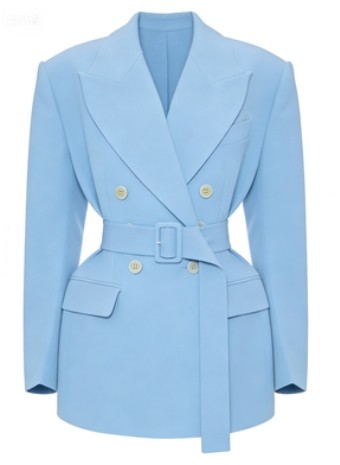 Timeless sharp Structured shoulders Relaxed Smooth Business Ladies Fashionable Blazer