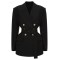 Timeless sharp Structured shoulders Relaxed Smooth Business Ladies Fashionable Blazer