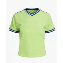 Casual Leisure Light V neckline High quality Sports style Lightweight Woman's Blouses