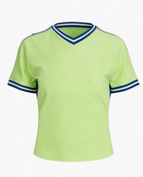 Casual Leisure Light V neckline High quality Sports style Lightweight Woman's Blouses