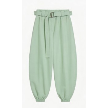 Voluminous Minimalist Modern Easygoing Everyday Casual Vacation Woman's Pants