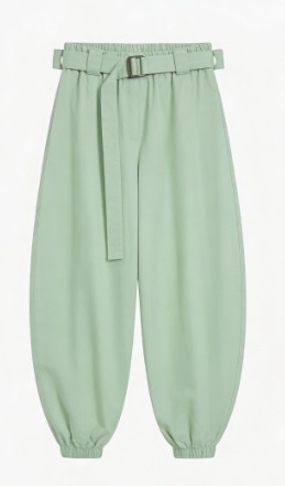 Voluminous Minimalist Modern Easygoing Everyday Casual Vacation Woman's Pants