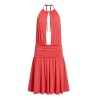 Halter neckline Open back Casual Elegance Hot sale Fashionable Woman's Midi Dress