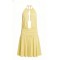 Halter neckline Open back Casual Elegance Hot sale Fashionable Woman's Midi Dress