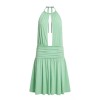 Halter neckline Open back Casual Elegance Hot sale Fashionable Woman's Midi Dress