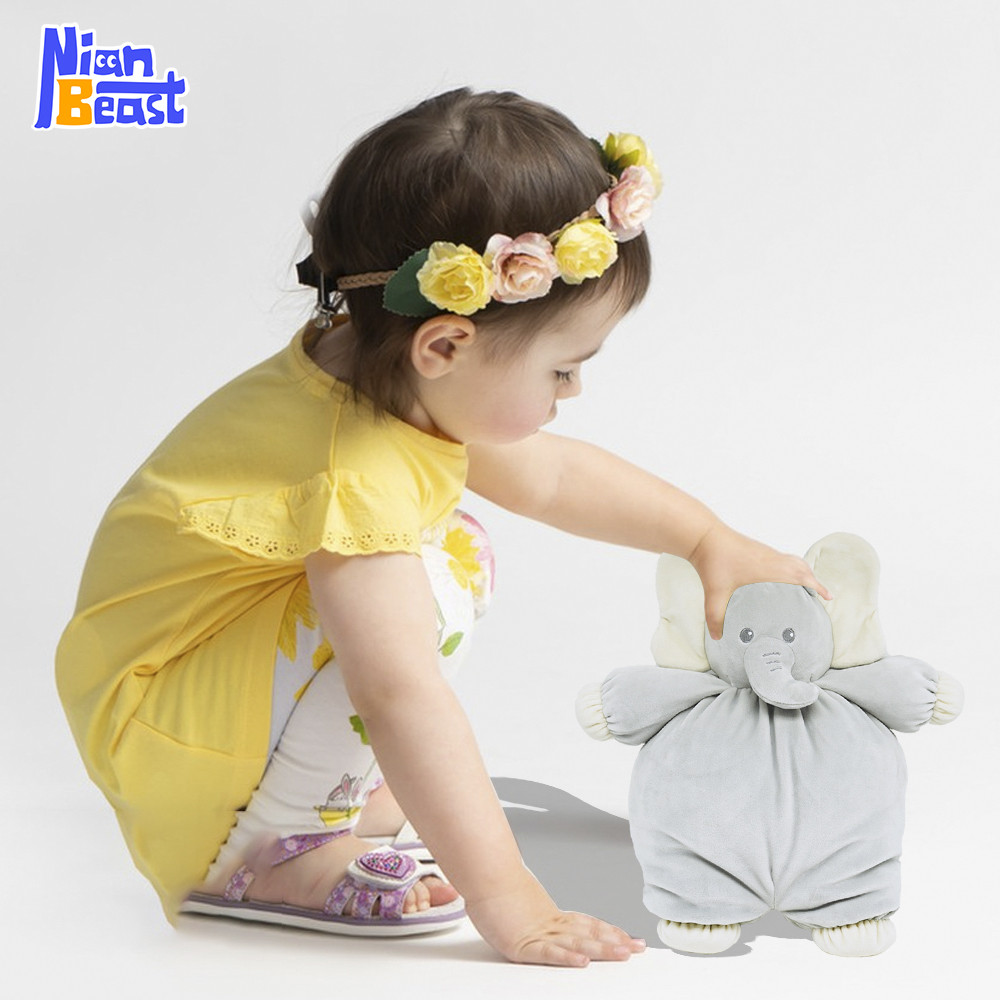 Elephant baby soothing toy