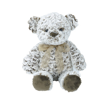 Custom Rose Velvet Teddy Bear Plush Toy |  Customize Your Own Bear Toy