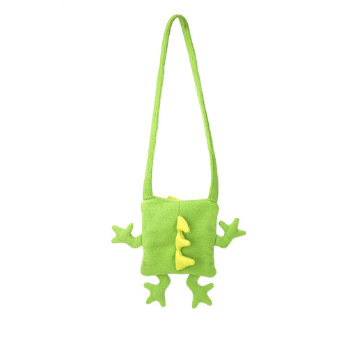 Custom Dinosaur Plush Bag | Custom Plush Bags in Different Shapes | With Brightly Colored Fabrics