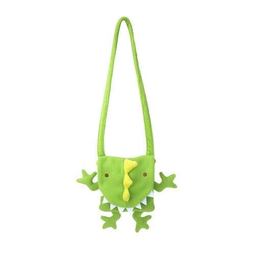 Custom Dinosaur Plush Bag | Custom Plush Bags in Different Shapes | With Brightly Colored Fabrics