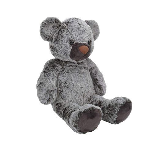 Soft furry gray plush bear | Diversified customization of plush bear | Professional customization manufacturer