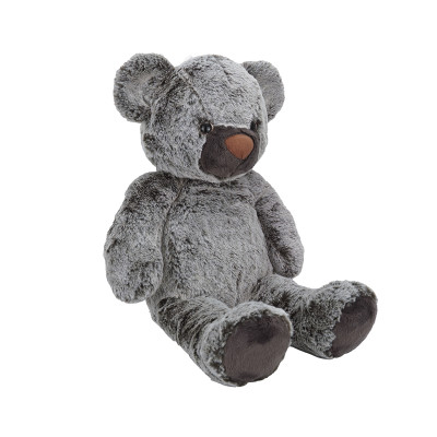 Soft furry gray plush bear | Diversified customization of plush bear | Professional customization manufacturer