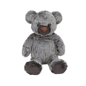 Soft furry gray plush bear | Diversified customization of plush bear | Professional customization manufacturer