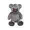 Soft furry gray plush bear | Diversified customization of plush bear | Professional customization manufacturer