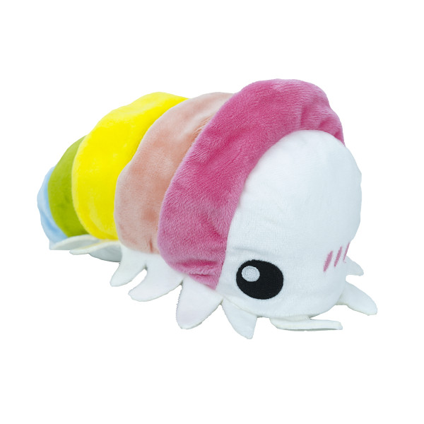 Rainbow Millipede Plush Toy | Custom Plush Insect Toy | Rich Colors Available