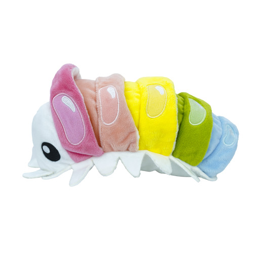 Rainbow Millipede Plush Toy | Custom Plush Insect Toy | Rich Colors Available