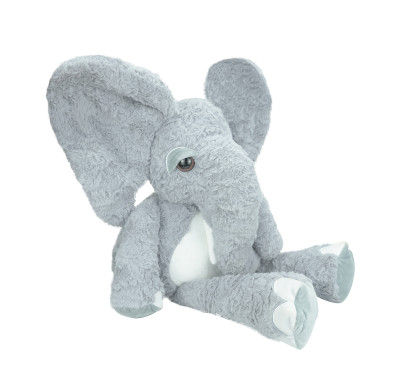 Fluffy Elephant Plush Toy | Custom Plush Elephant of Different Materials | Soft Fabric of Plush Toy