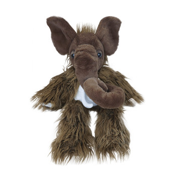 Customized plush mammoth  toys | customizable with different wool materials