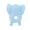 customized baby plush elephant hand bell toy